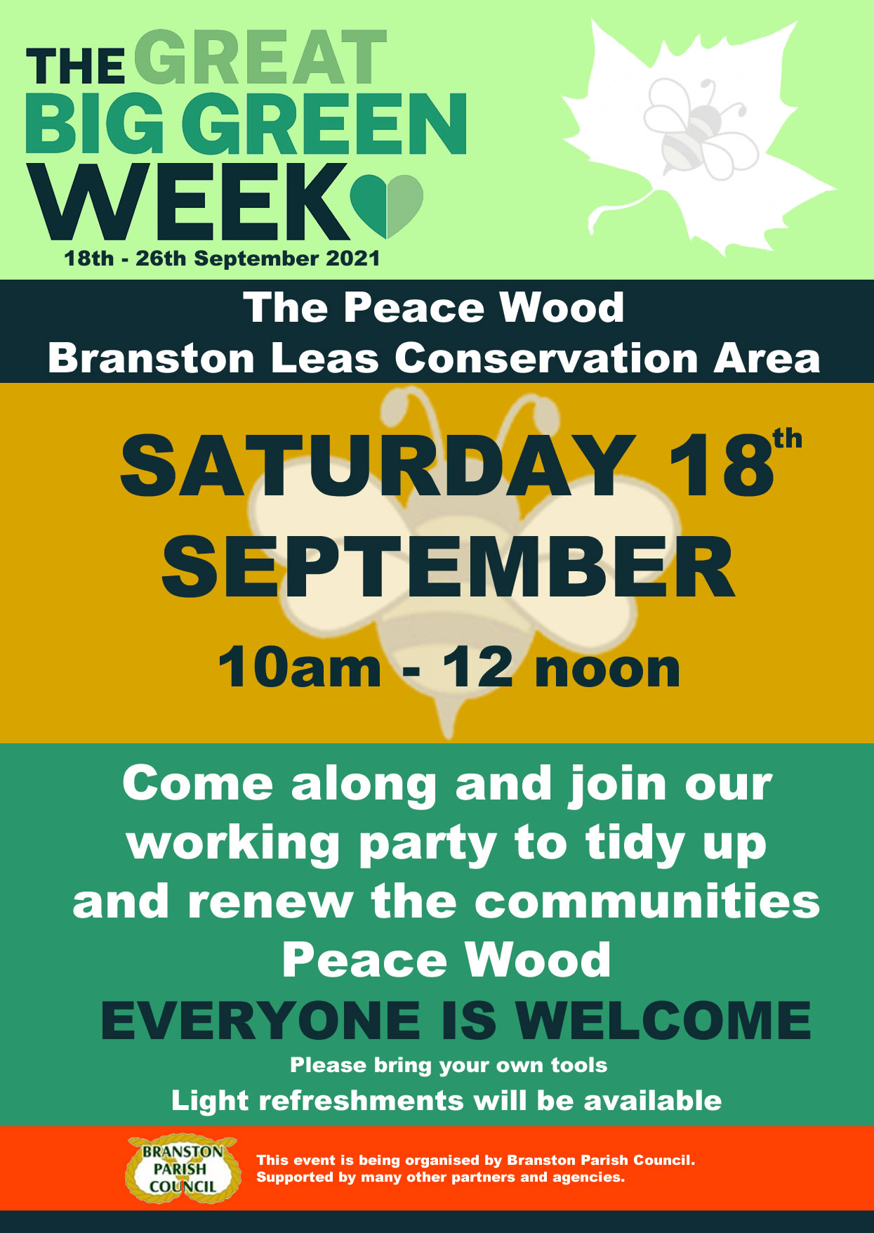 The Great Big Green Week – Peace Wood Event